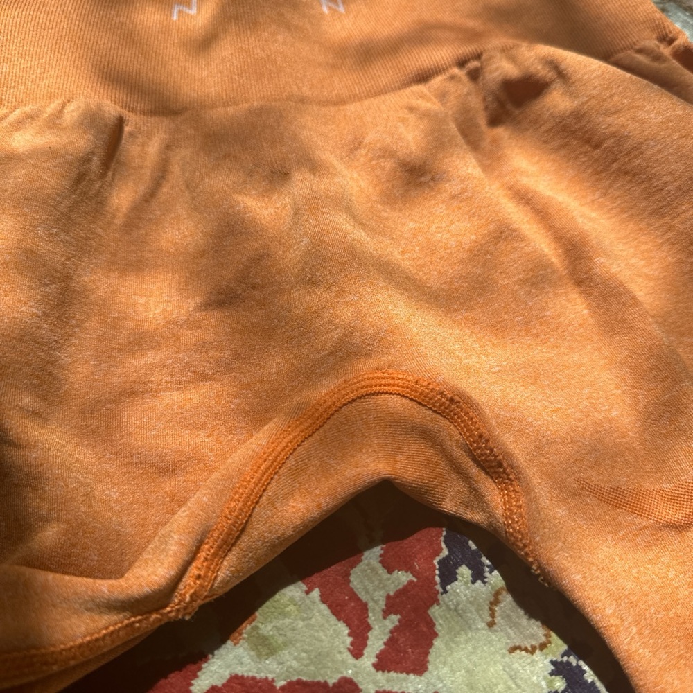 NVGTN Women's Orange Shorts - Picture 7 of 7